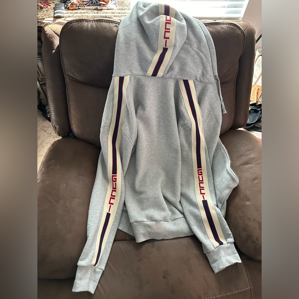 Gucci 3xl webbing hoodie